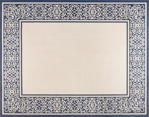 Miniatura 33 de Gertmenian Alfombra de Área Clásica de Tejido Plano para Interiores y Exteriores, Alfombra Resistente a Manchas y Rayos UV, Terraza, Patio, Junto a