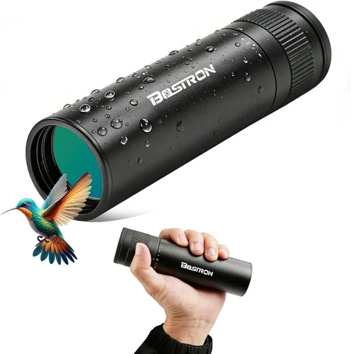 Telescopio monocular HD de 10 x 32 pulgadas para adultos de alta potencia, cubierta de metal, impermeable, a prueba de niebla, prisma FMC recubierto