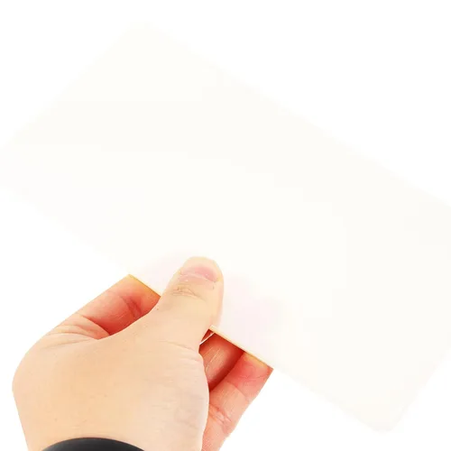 Miniatura 7 de EXCEART Tapete de impresión de bolígrafo 3D, tablero de dibujo transparente, paquete de 10 plantillas de 7.08 x 3.93 pulgadas para niños