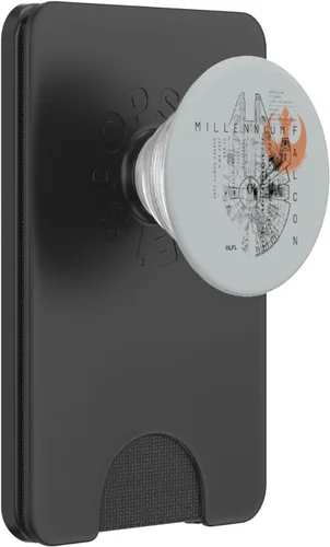 Miniatura 7 de Star Wars Millennium Falcon Schematic PopSockets PopGrip: agarre intercambiable para teléfonos y tabletas