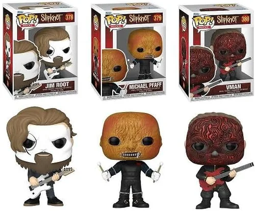 Funko Slipknot Series 3 Pop! Set completo (3), OS
