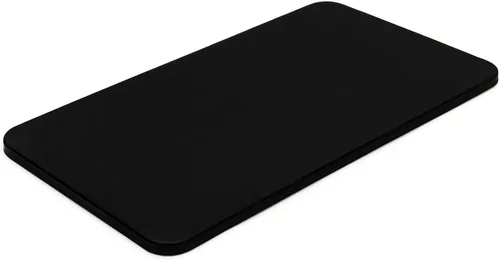 Rattleware Alfombrilla de amortiguación color negro prémium de 8.75 x 3 pulgadas, goma antideslizante densa y duradera, protección de encimera