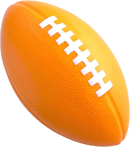 Miniatura 7 de Balón de fútbol de espuma - Balón pequeño de 18.4 cm de agarre fácil para niños - Balón de fútbol juvenil de tamaño para niños - Balones de espuma