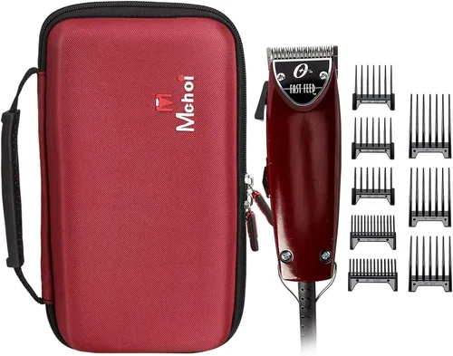 Miniatura 6 de Mchoi Funda rígida portátil compatible con cortapelos inalámbrica Oster Professional, Classic 76, solo funda