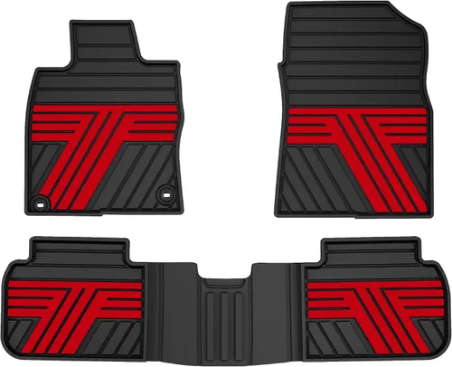 Miniatura 35 de Alfombrillas para Honda Civic Sedan y Sedan Si 2012-2015 (no para Coupe), ajuste personalizado, protección para todo tipo de clima, tapetes