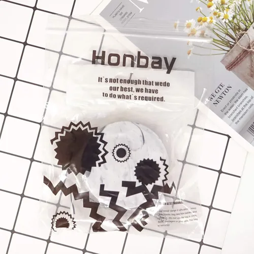 Miniatura 7 de Honbay Fashion. - Estuche para lentes de contacto, acabado mármol, con espejo (redonda).