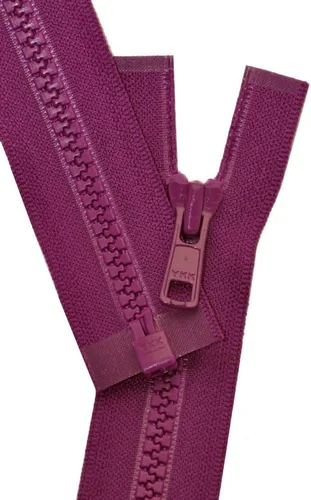 Miniatura 19 de YKK Cremallera Vislon de 22 pulgadas, 5 separadores de plástico moldeado, peso medio por cada uno (color seleccionado) (rosa azafrán - 806)