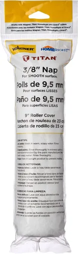 Miniatura 5 de Wagner Spraytech 0155206K 155206 Cubierta perforada de rodillo de 9 pulgadas por 38 de pulgada para uso con Wagner Smart Roller, Smart Flow Roller