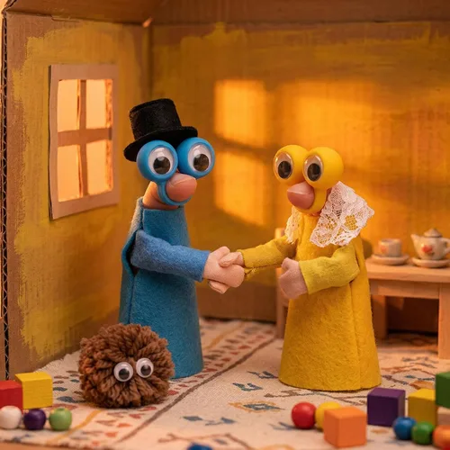 Miniatura 6 de 3 Otters Marionetas de dedo para niños pequeños, anillos Googly Eye On para niños, recuerdos de fiesta, premios escolares, bolsas de regalo