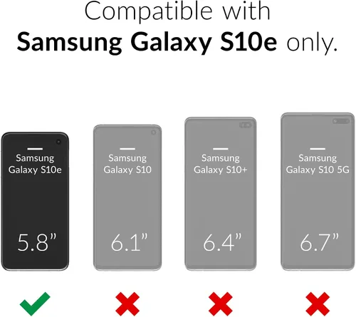 Miniatura 2 de Crave Dual Guard para Samsung Galaxy S10e Funda, Funda de Doble Capa con Protección a Prueba de Golpes para Samsung Galaxy S10e - Berry