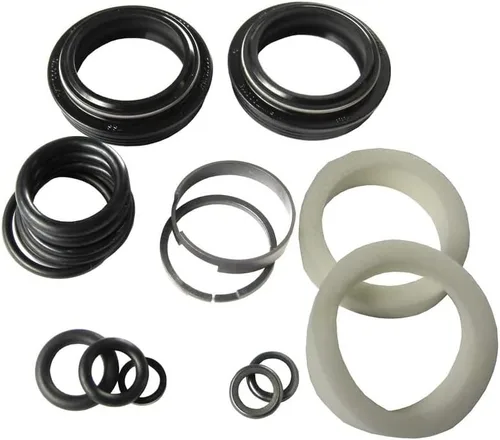 RockShox XC32 Solo Air & Recon Kit de servicio de horquilla plateada | Reemplazo de sello básico, limpiaparabrisas y juntas tóricas para horquillas