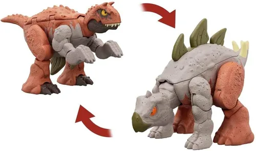 Miniatura 6 de Mattel Jurassic World - Juguete de dinosaurio de doble peligro para edades de 6 años en adelante