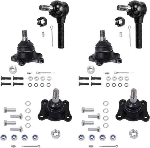 Miniatura 226 de Detroit Axle – Kit de suspensión delantera para Hyundai 2013-2018 Santa Fe 2 enlaces de barra de estabilizador 4 varillas de amarre interiores