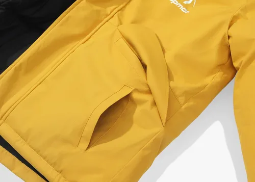 Miniatura 5 de Spmor Chaqueta de esquí impermeable con capucha para niños y niñas, abrigo de snowboard resistente al viento para la nieve