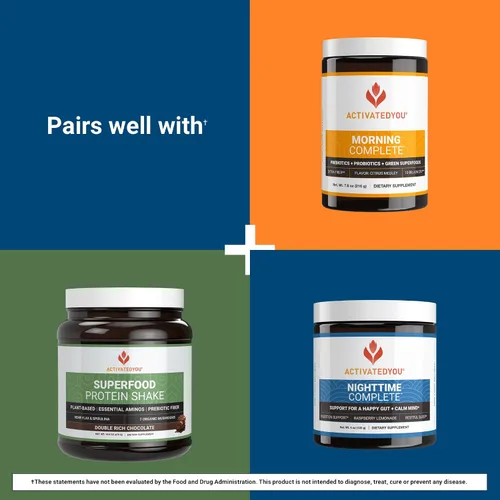 Miniatura 7 de ActivatedYou Complejo de colágeno a base de plantas BioCollagen para mujeres y hombres, diseñado para promover la firmeza de la piel, la fuerza