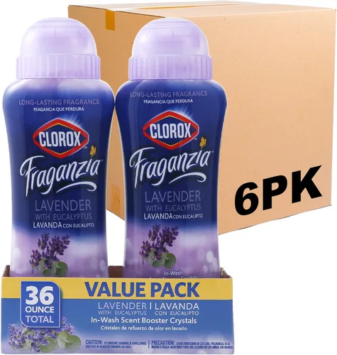 Miniatura 33 de Clorox Fraganzia Cristales Potenciadores de Aroma para Ropa con Fragancia Cielo Matutino - Perlas Aromáticas Perfumadas para el Lavado que Dejan