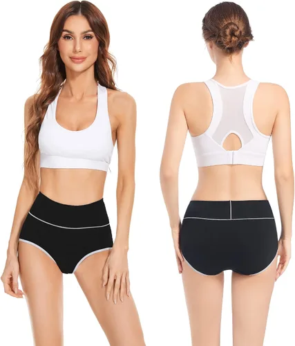Miniatura 5 de Migbean high Waisted Underwear for Women - Womens Underwear,Panties for Women,Plus Size Underwear for Women,Women's Panties