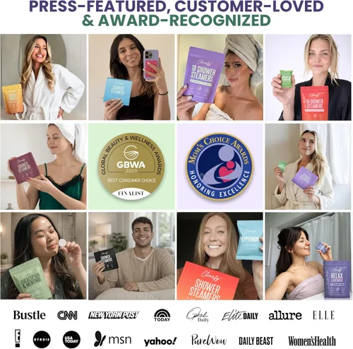 Miniatura 8 de Cleverfy Vaporizadores de ducha de lavanda para aromaterapia, regalos de cumpleaños para mujeres, mamá, esposa, abuela, ella, mejor amiga, hija