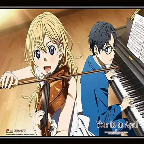 Great Eastern Entertainment Your Lie in April - Calcomanías decorativas para pared, talla única, multicolor