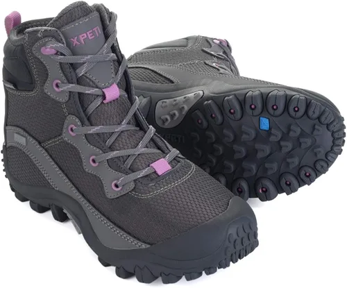 Miniatura 6 de Skenary Dimo Botas de senderismo para mujer, zapatos de caminar impermeables mediados