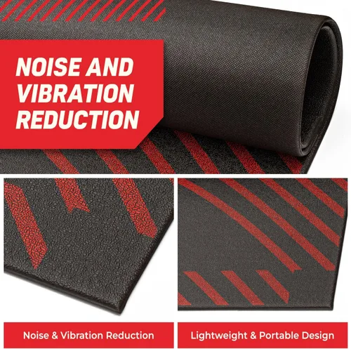 Miniatura 6 de EliteSRS Jumps Premium - Alfombrilla antideslizante de gran formato para entrenamiento en casa, adecuada para todas las superficies