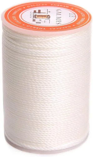 Miniatura 24 de Cuerda de poliéster encerado, cuerdas recubiertas de cera, hilo redondo impermeable recubierto de cera para pulseras trenzadas, accesorios de Negro
