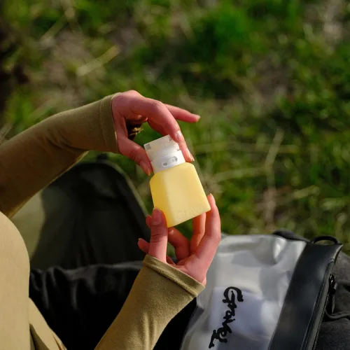 Miniatura 4 de Botellas de viaje aprobadas por TSA de Gravel – Contenedores de aseo compactos, a prueba de fugas, libres de BPA (paquete de 4, 3 onzas)