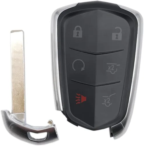 Miniatura 2 de Funda de repuesto para llavero de 6 botones para Cadillac Escalade ESV CT6 sin llave remota