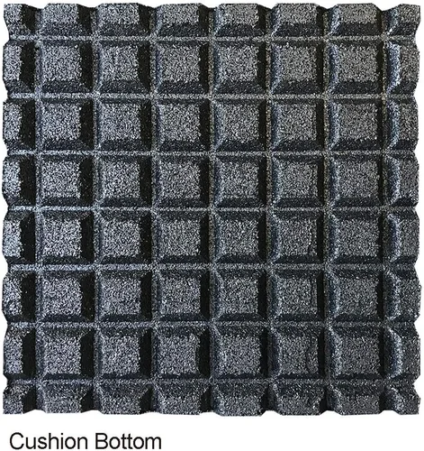 Miniatura 6 de RevTime Easy-DIY - Azulejos de goma para exteriores entrelazados ultra gruesos de 20 x 20 x 1 3/4 pulgadas, 1.772 in de grosor para patio