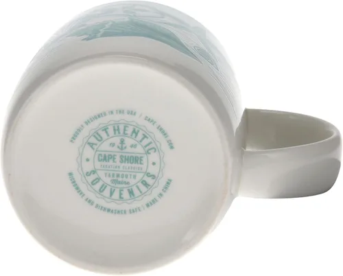 Miniatura 8 de Cape Shore New Bone China Atlantic Taza 14 oz - Conchas