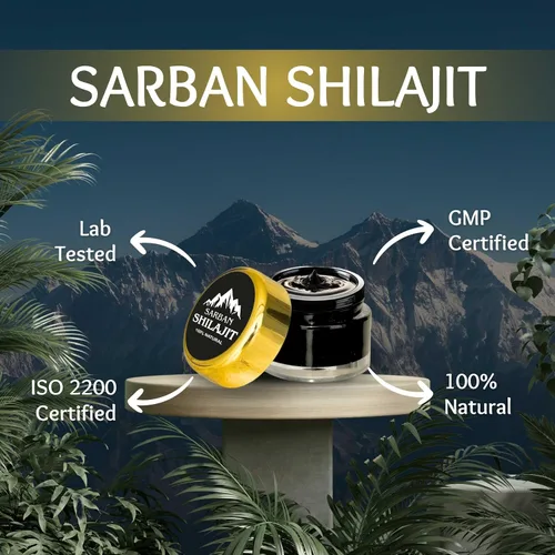 Miniatura 6 de Shilajit para hombres y mujeres – 60 porciones de resina Shilajit orgánica seca al sol orgánica y pura del Himalaya con ácido fúlvico y más de 85