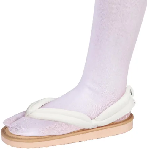 Miniatura 2 de IOKTSS Zueco japonés de anime masculino y femenino para juego de rol, zapatos y calcetines