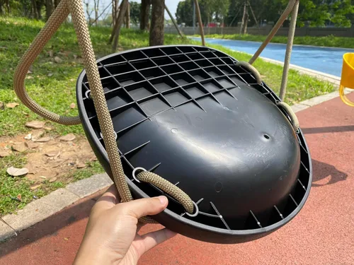 Miniatura 5 de SELEWARE Asiento de columpio resistente para adultos y niños, columpio de árbol con cuerdas a prueba de clima, accesorios para patio trasero