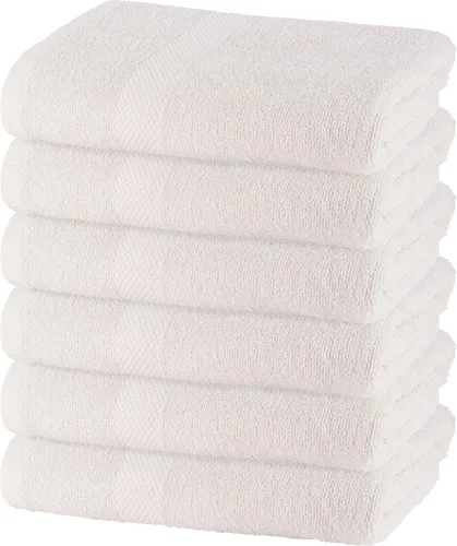 Miniatura 9 de GREEN LIFESTYLE Juego de toallas de algodón de lujo de 8 piezas, toallas de baño suaves y absorbentes, toallas de mano y paños para el baño, toallas