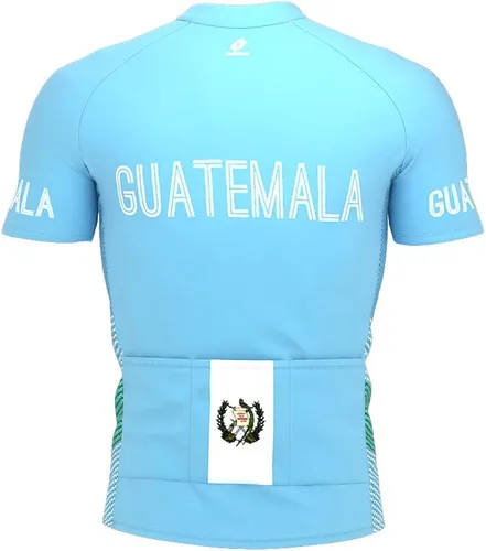 Miniatura 3 de ScudoPro Guatemala - Maillot de ciclismo de manga corta con cremallera completa para hombre