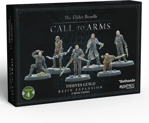 Miniatura 12 de Modiphius: The Elder Scrolls Call to Arms - Fantasmas de Yngvild - Expansión de resina de 6 figuras, capítulo 4, sin pintar, miniaturas RPG de 1.260