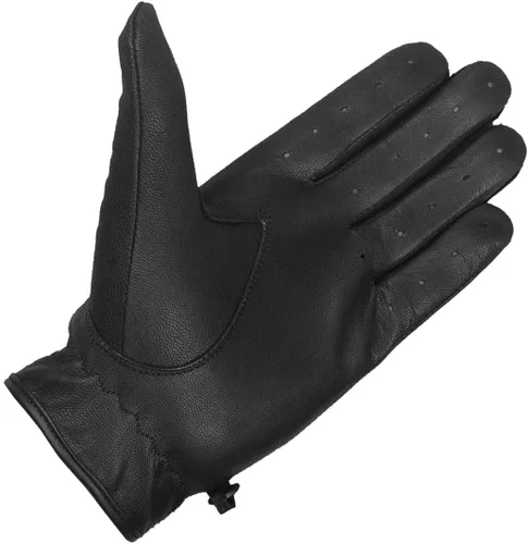 Miniatura 2 de Nuevos Guantes de Cuero de Policía Motociclista para Conducir Montar Carreras Cuero Natural Real Pantalla Táctil Ventilación Hombres Mujeres