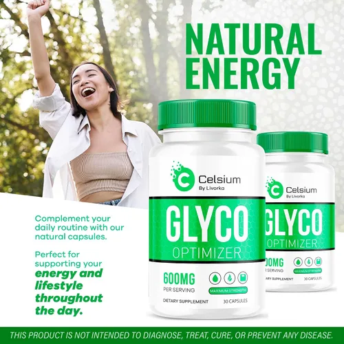 Miniatura 2 de Celsium Glyco Optimizer Capsules, Celsius Glyco, Celsius Glyco Optimizer Opiniones, Celsium Advanced Formula 30 Cápsulas durante 1 mes