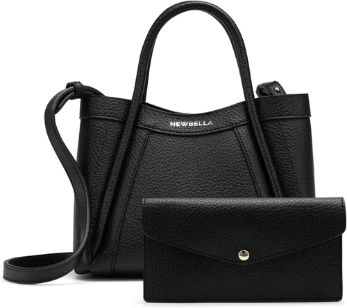 Miniatura 49 de NEWBELLA Bolso Hobo para mujer - Bolso de hombro y bandolera de cuero sintético, bolso de mano espacioso para el trabajo y uso diario