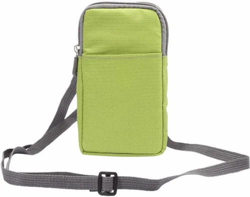 Miniatura 8 de Bolsa cruzada universal para teléfono celular, riñonera para deportes al aire libre, fundas de transporte para teléfono móvil, bolsa para cinturón B