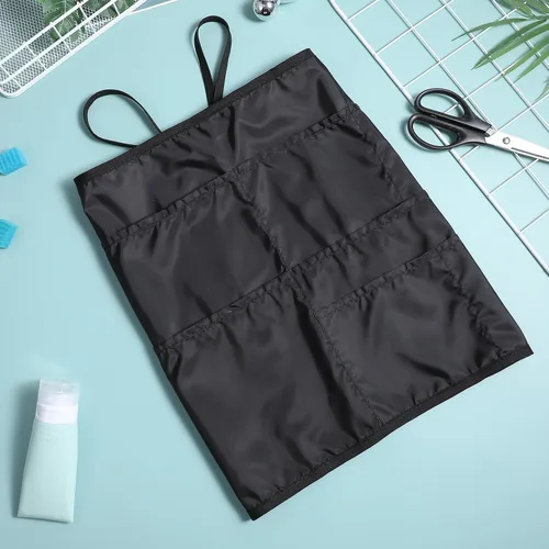 Miniatura 4 de Adjustable Multi-pocket Cleaning Apron for Men and Women Sturdy Hair Stylist and Workshop Apron with Tie Back Water-resistant Kitchen for Home Use