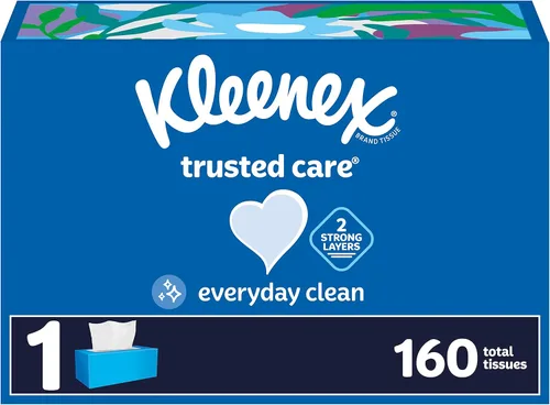Miniatura 6 de Kleenex Pañuelos 230 unidades, 460 pañuelos faciales en total, 2 capas, paquete de 2 Azul