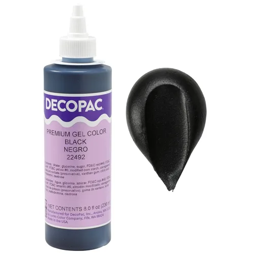 Miniatura 24 de DecoPac Colorante Alimentario en Gel Premium Colorante Alimentario Blanco para Repostería 8oz Blanqueador para Crema de Mantequilla, Fondant