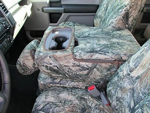 Miniatura 3 de Durafit Seat Covers, Juego de fundas de asiento delantero y trasero compatibles con Ford F150-F550 Super Crew 2019-2022 fabricado en tela