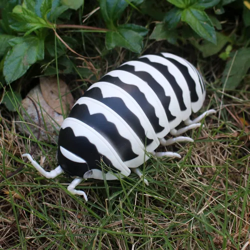 Miniatura 4 de Tipmant Gusano de control remoto RC Bug realista Pillbug electrónico juguete de broma animal insecto vehículo vehículo niños regalos de cumpleaños