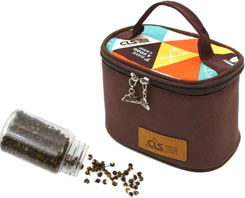 Miniatura 7 de Joyeee Kit de especias vacías para campamento, plástico seguro, PET, 3 botellas de especias líquidas de 2.7 onzas y 3 tarros de especias de 3.3