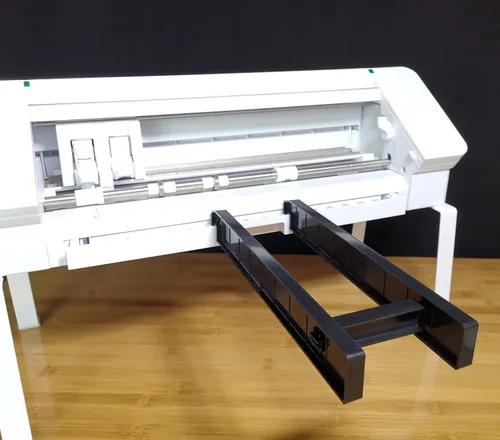 Bandeja de extensión compatible con silueta Cameo 4, bandeja extensora compatible con Silhouette Cameo 4, alfombrilla de corte extensor soporte para