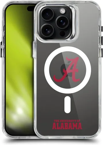 Miniatura 128 de Head Case Designs Funda de gel suave con licencia oficial de la Universidad de Alabama UA Collage compatible con Apple iPhone 13 Pro Max