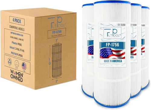 Miniatura 13 de FP-1460A - Filtro de piscina de repuesto para Hayward CX480XRE, C2025, C2020, plisado PA56SV, Filbur FC-1223, FC-6420, Unicel C-7458 y PLFPA56SV