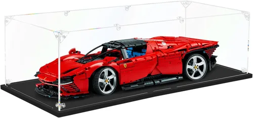 Miniatura 27 de Vitrina de acrílico transparente, vitrina autoensamblable para coleccionables, figuras de acción, muñecas, caja de vidrio alternativa para regalos